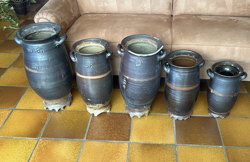 Antikes steinzeug set - steinzeug-set,, 5