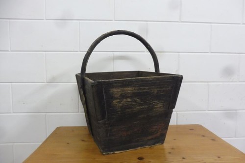 Alte holz eimer wassereimer - holz,