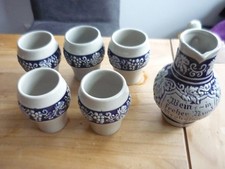 kleiner Steingutkrug + 5