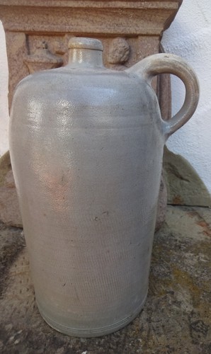 Riesige alte feld flasche l - alte,