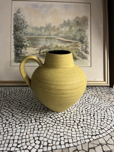 Antik hanferware ton krug - antik,