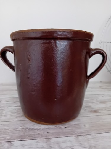 Alter steingut topf - steingut,