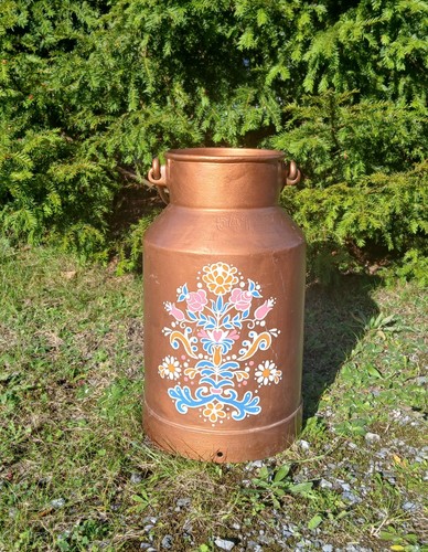 Alte milchkanne vintage - milchkanne,