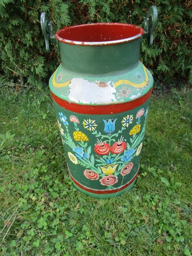 Alte große milchkanne - alte,