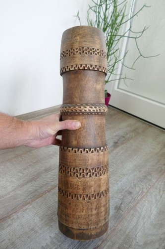 Alter schöner holzmörser - alter,