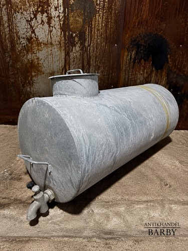 Alter verzinkter wassertank - verzinkter,