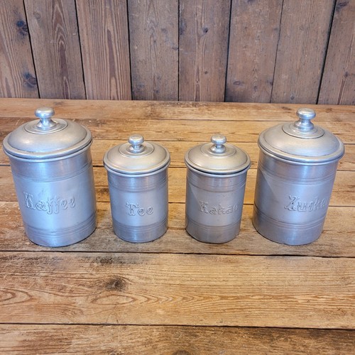Vorratsdose alu kaffee - 4x,