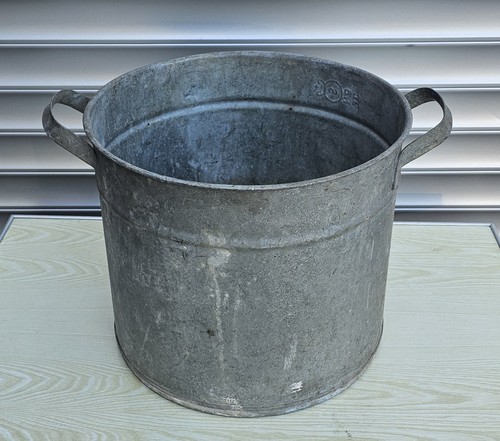 Alter zinktopf eimer - alter,