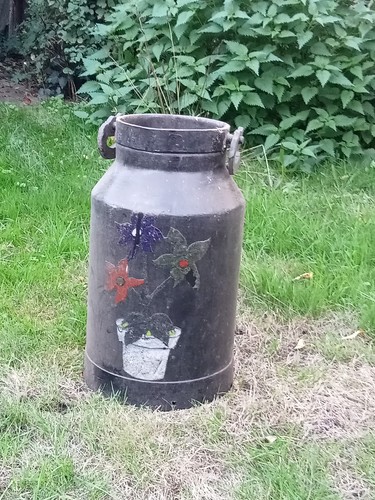 Alte milchkanne groß - ca, l