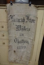 Alter Sack von 1899 Leinensack