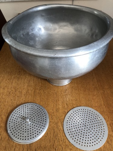 Altes großes milchsieb selten - altes,