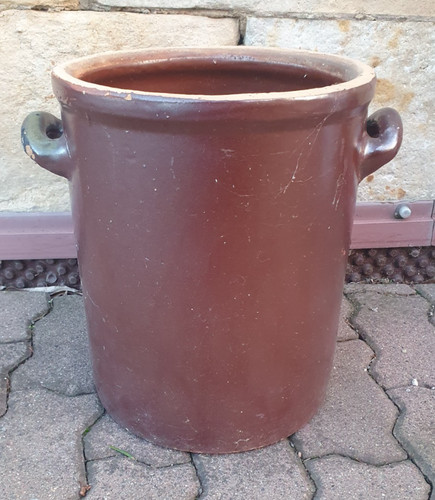 Steingut topf - steingut,