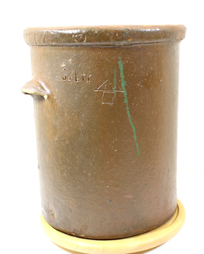Antikes krautfass steingut - antikes,
