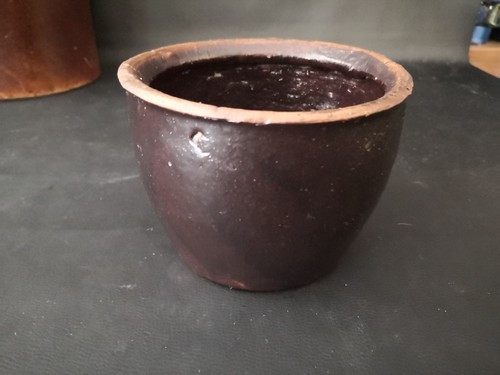 Alter steingut topf - steingut,